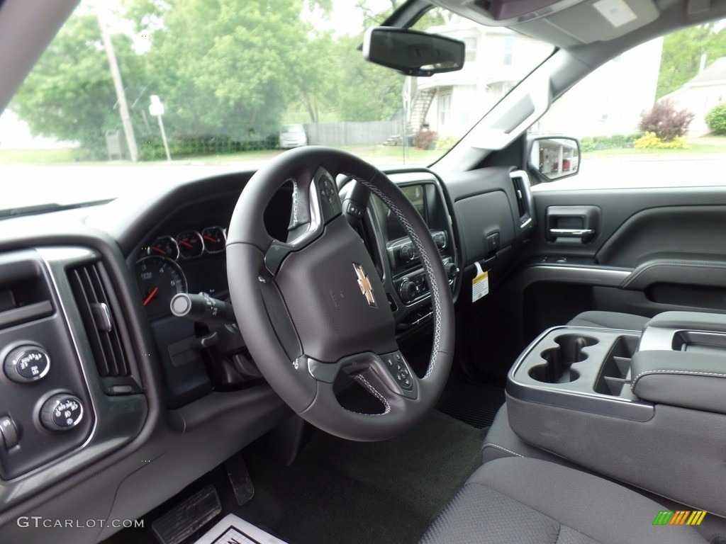 2017 Silverado 1500 LT Double Cab 4x4 - Graphite Metallic / Jet Black photo #13