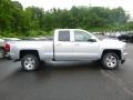 2017 Silver Ice Metallic Chevrolet Silverado 1500 LT Double Cab 4x4  photo #6