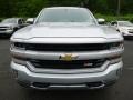 2017 Silver Ice Metallic Chevrolet Silverado 1500 LT Double Cab 4x4  photo #8