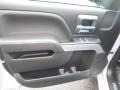 2017 Silver Ice Metallic Chevrolet Silverado 1500 LT Double Cab 4x4  photo #15