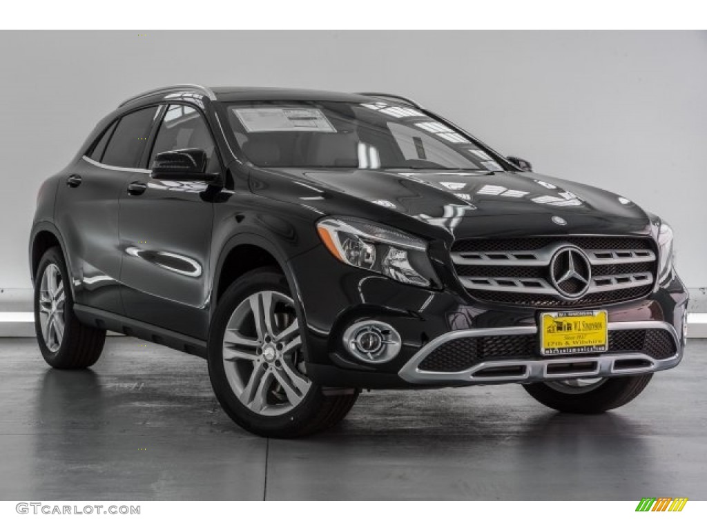 Night Black 2018 Mercedes-Benz GLA 250 Exterior Photo #120713474