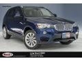 2017 Deep Sea Blue Metallic BMW X3 xDrive28i  photo #1