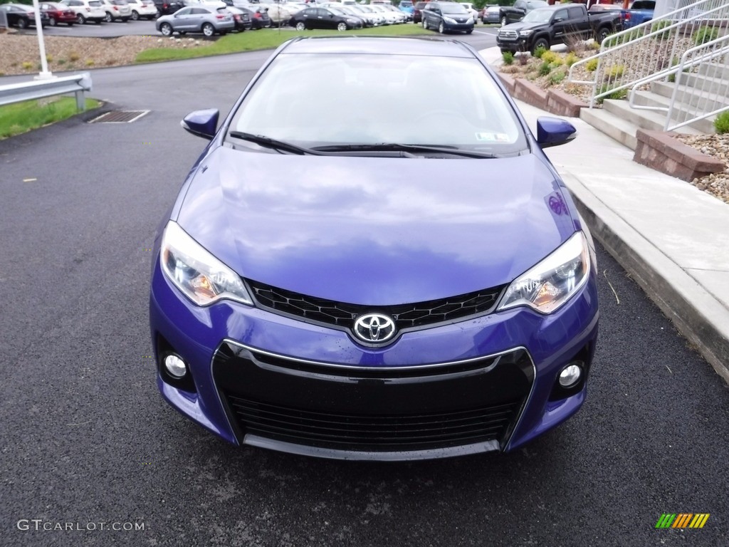 2014 Corolla S - Blue Crush Metallic / Steel Blue photo #5