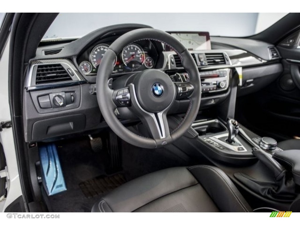 2018 BMW M4 Coupe Black Dashboard Photo #120719039
