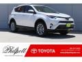 2017 Blizzard Pearl White Toyota RAV4 Limited  photo #1