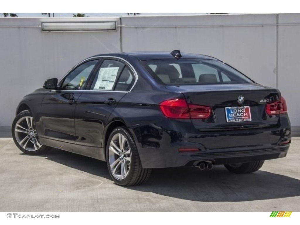 2017 3 Series 330i Sedan - Imperial Blue Metallic / Venetian Beige/Black photo #3