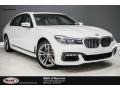 2018 Mineral White Metallic BMW 7 Series 740i Sedan  photo #1