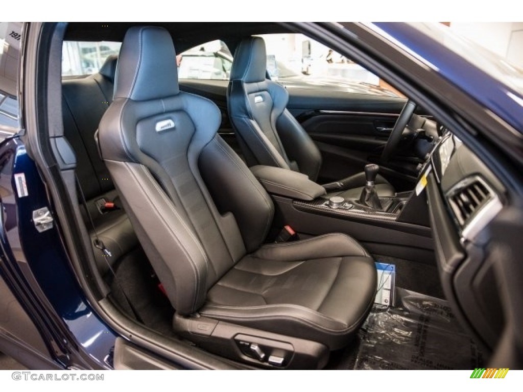 Black Interior 2017 BMW M4 Coupe Photo #120721028