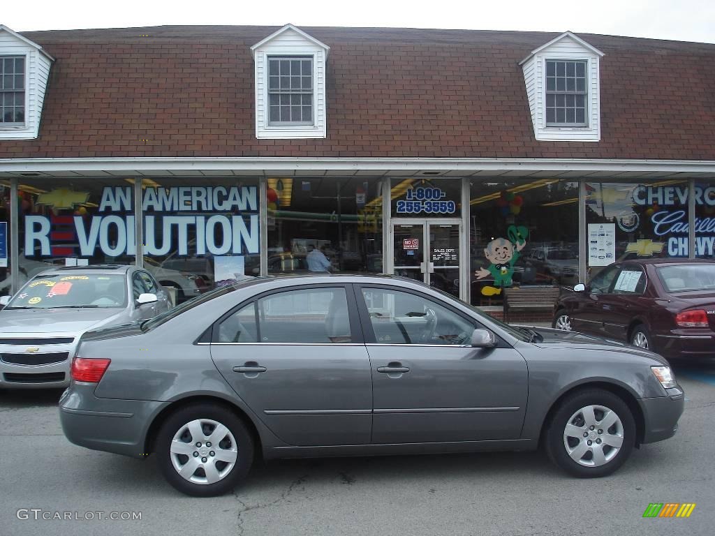 2009 Sonata GLS - Willow Gray / Gray photo #1