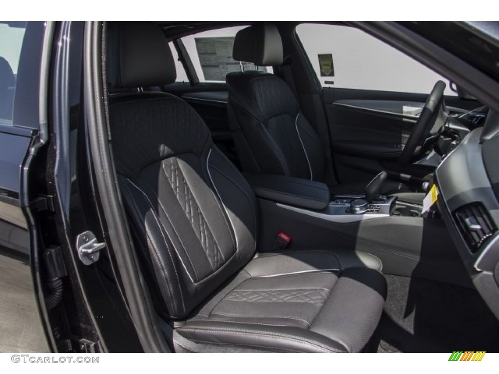 2017 5 Series 540i Sedan - Black Sapphire Metallic / Black photo #2