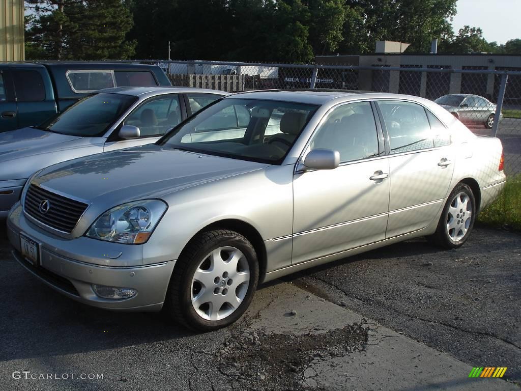 2001 LS 430 - Millenium Silver Metallic / Ivory photo #1