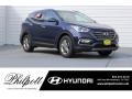 Nightfall Blue 2017 Hyundai Santa Fe Sport FWD