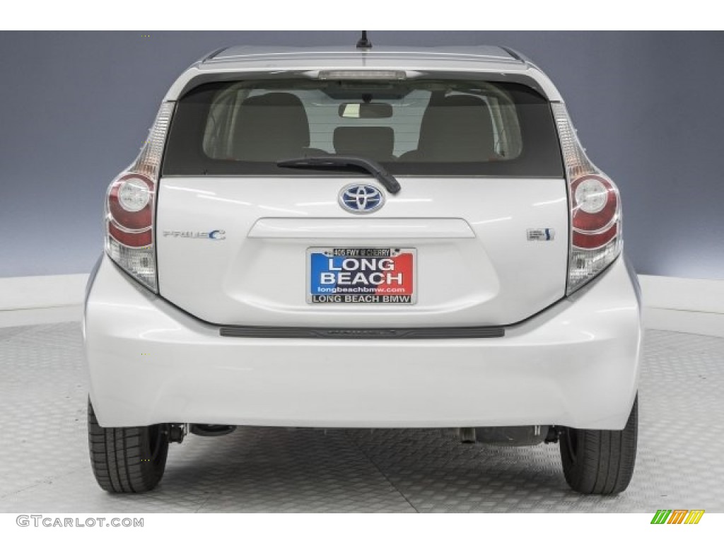 2012 Prius c Hybrid Two - Classic Silver Metallic / Light Blue Gray/Black photo #3