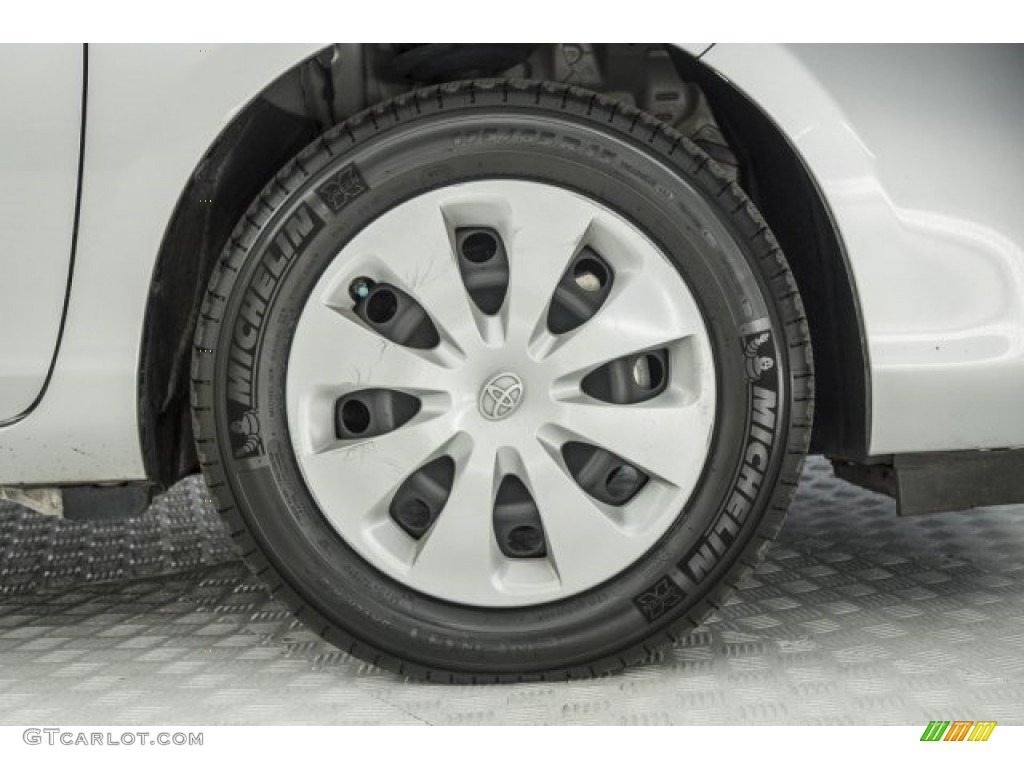 2012 Prius c Hybrid Two - Classic Silver Metallic / Light Blue Gray/Black photo #8