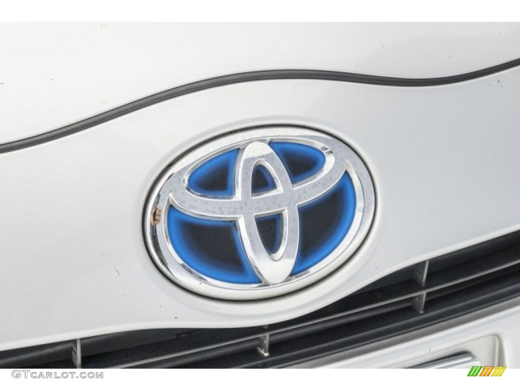 2012 Prius c Hybrid Two - Classic Silver Metallic / Light Blue Gray/Black photo #19