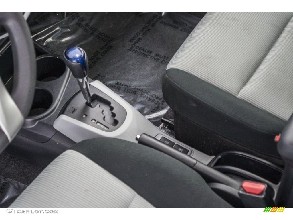 2012 Prius c Hybrid Two - Classic Silver Metallic / Light Blue Gray/Black photo #22
