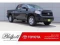 2017 Midnight Black Metallic Toyota Tundra SR Double Cab  photo #1