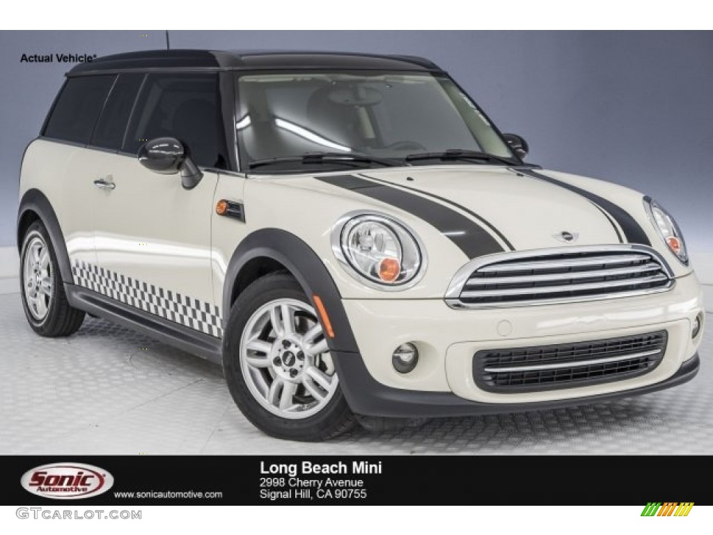 2014 Cooper Clubman - Pepper White / Carbon Black photo #1