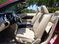  2007 Mustang V6 Premium Convertible Medium Parchment Interior