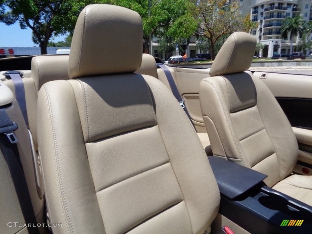 2007 Mustang V6 Premium Convertible - Redfire Metallic / Medium Parchment photo #23