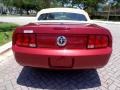 Redfire Metallic - Mustang V6 Premium Convertible Photo No. 38