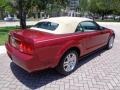 2007 Redfire Metallic Ford Mustang V6 Premium Convertible  photo #40