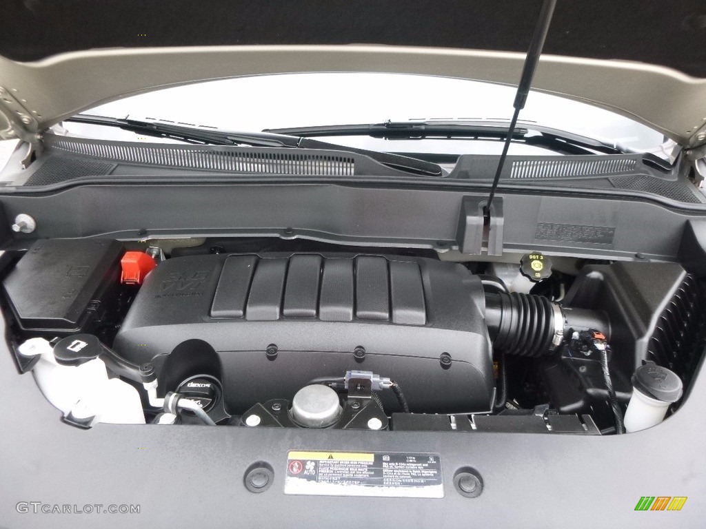 2017 Enclave Leather AWD - Sparkling Silver Metallic / Ebony/Ebony photo #2