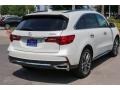 2017 White Diamond Pearl Acura MDX Advance  photo #7