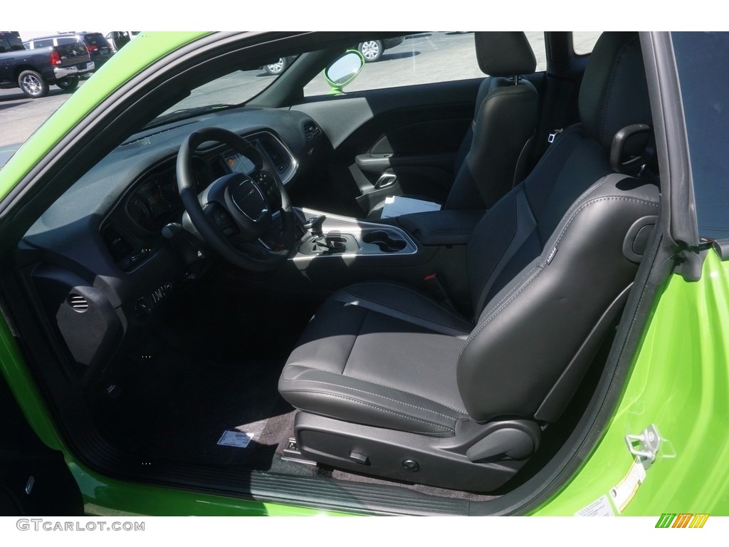 2017 Challenger R/T - Green Go / Black/Ruby Red photo #4