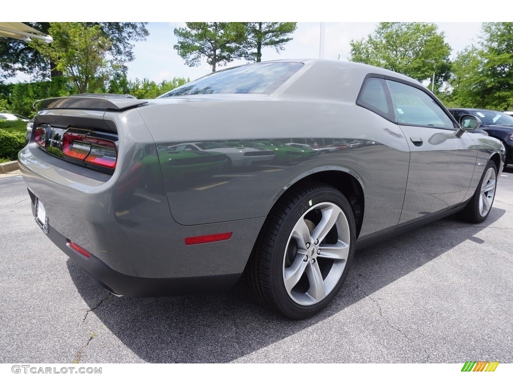 2017 Challenger R/T - Destroyer Grey / Black photo #3