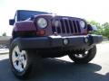 Red Rock Crystal Pearl 2007 Jeep Wrangler Unlimited Sahara