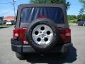 2007 Red Rock Crystal Pearl Jeep Wrangler Unlimited Sahara  photo #9