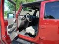 2007 Red Rock Crystal Pearl Jeep Wrangler Unlimited Sahara  photo #17