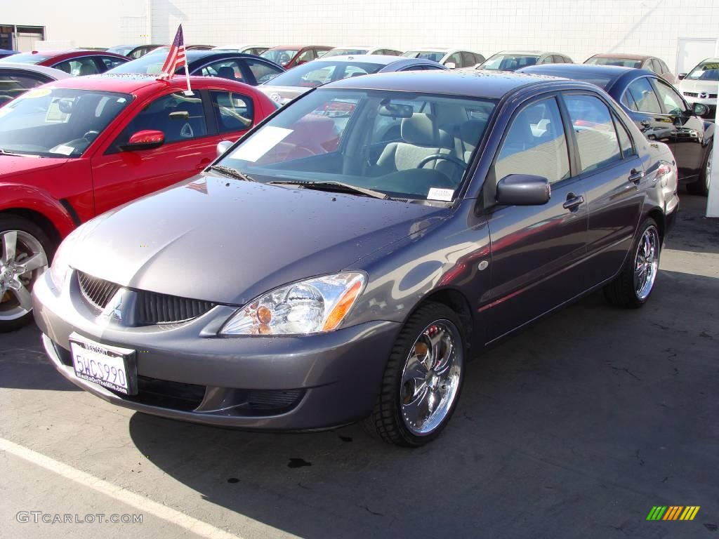 2005 Lancer ES - Graphite Grey Pearl / Gray photo #3