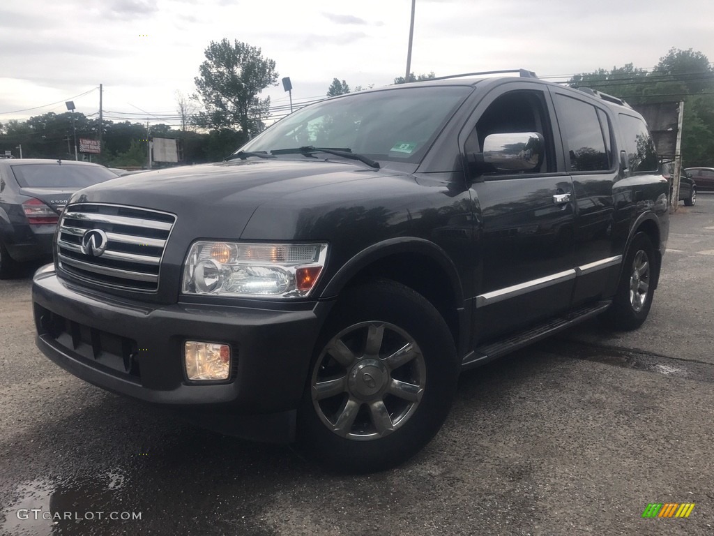 2005 QX 56 4WD - Silver Graphite Gray / Graphite photo #1