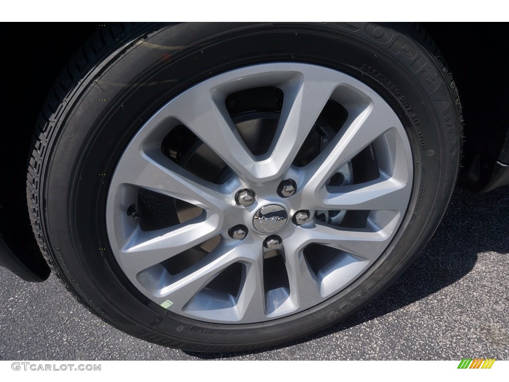 2017 Grand Cherokee Limited - Diamond Black Crystal Pearl / Black photo #5