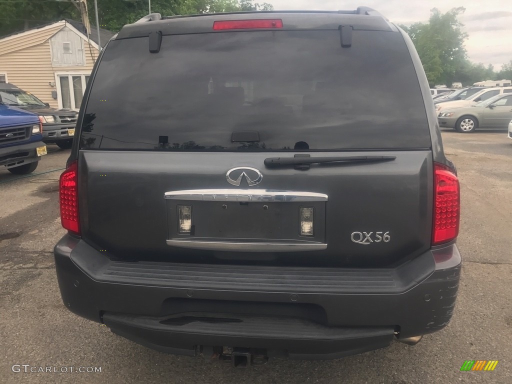 2005 QX 56 4WD - Silver Graphite Gray / Graphite photo #5
