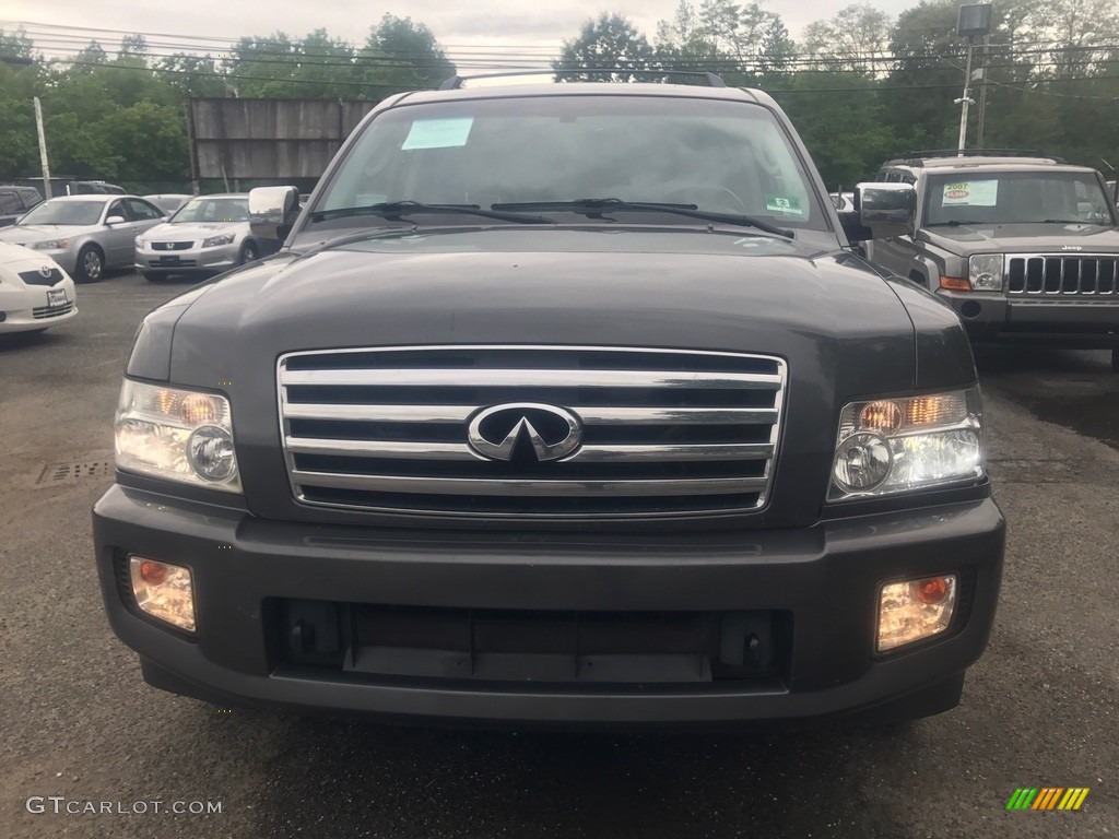 2005 QX 56 4WD - Silver Graphite Gray / Graphite photo #9