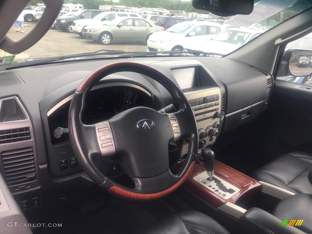 2005 QX 56 4WD - Silver Graphite Gray / Graphite photo #10