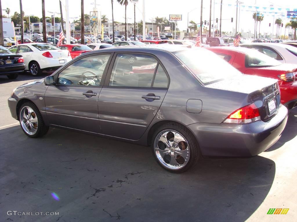 2005 Lancer ES - Graphite Grey Pearl / Gray photo #4