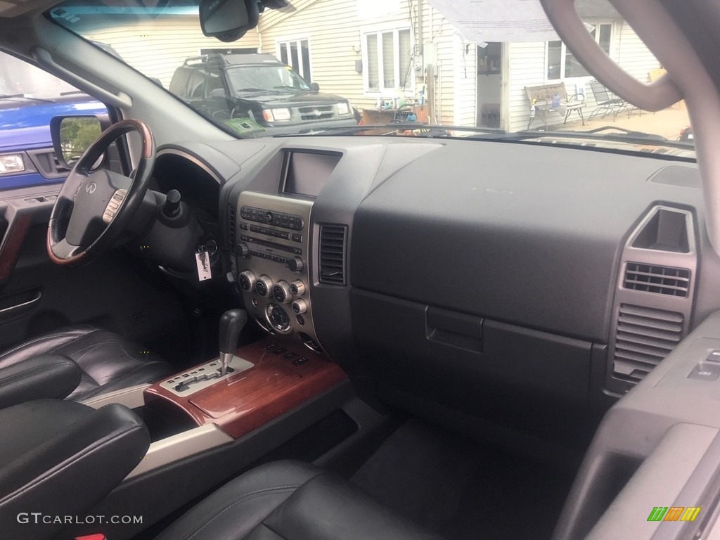2005 QX 56 4WD - Silver Graphite Gray / Graphite photo #13