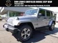 2017 Billet Silver Metallic Jeep Wrangler Unlimited Sahara 4x4  photo #1