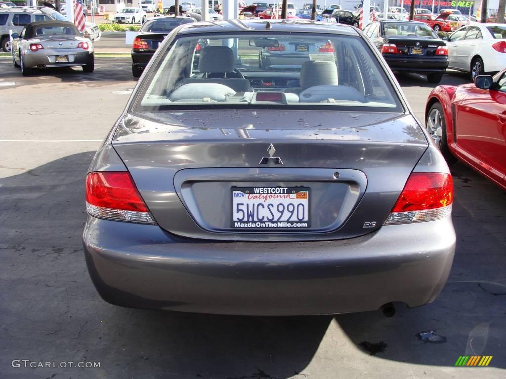 2005 Lancer ES - Graphite Grey Pearl / Gray photo #5