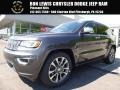 2017 Granite Crystal Metallic Jeep Grand Cherokee Overland 4x4  photo #1