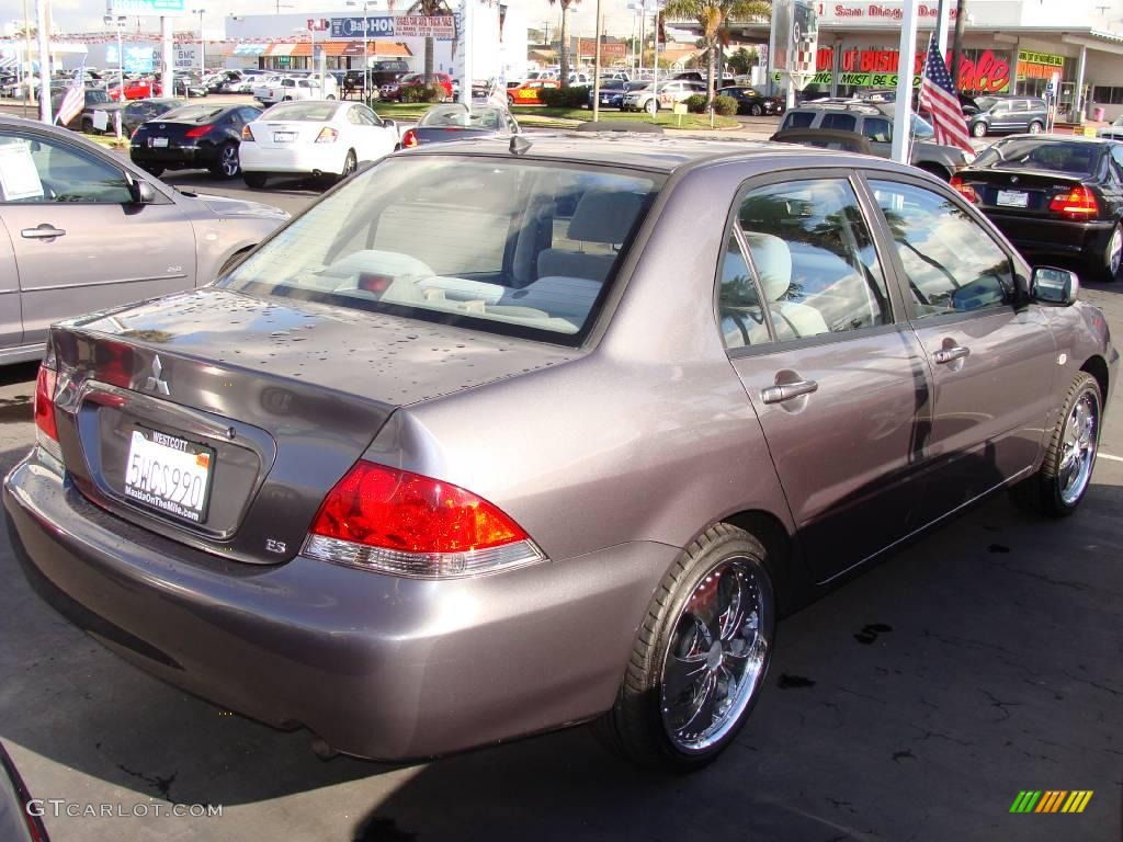 2005 Lancer ES - Graphite Grey Pearl / Gray photo #6