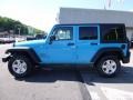2017 Chief Blue Jeep Wrangler Unlimited Sport 4x4  photo #2