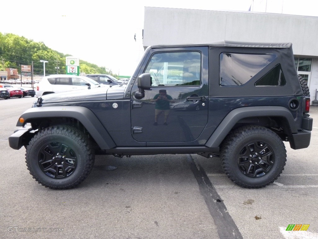 2017 Wrangler Sport 4x4 - Rhino / Black photo #2