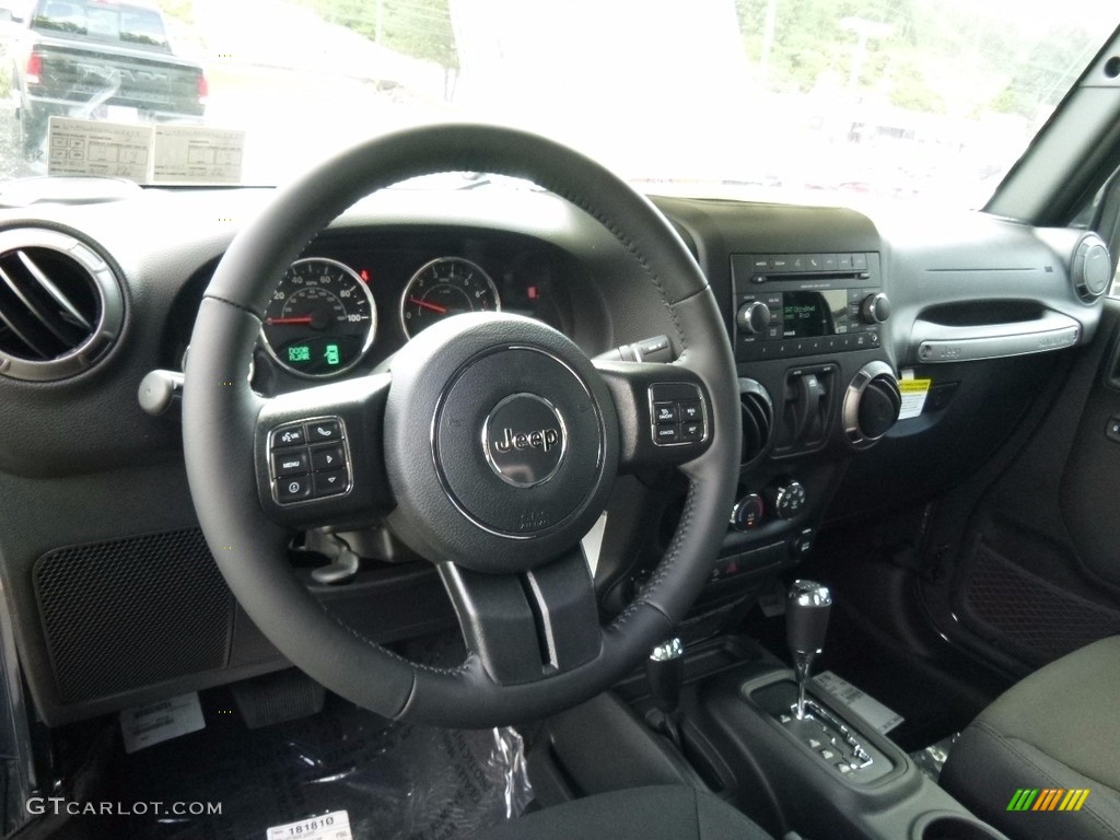 2017 Wrangler Sport 4x4 - Rhino / Black photo #13