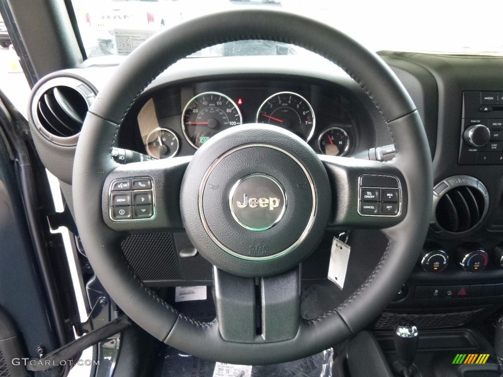 2017 Wrangler Sport 4x4 - Rhino / Black photo #18