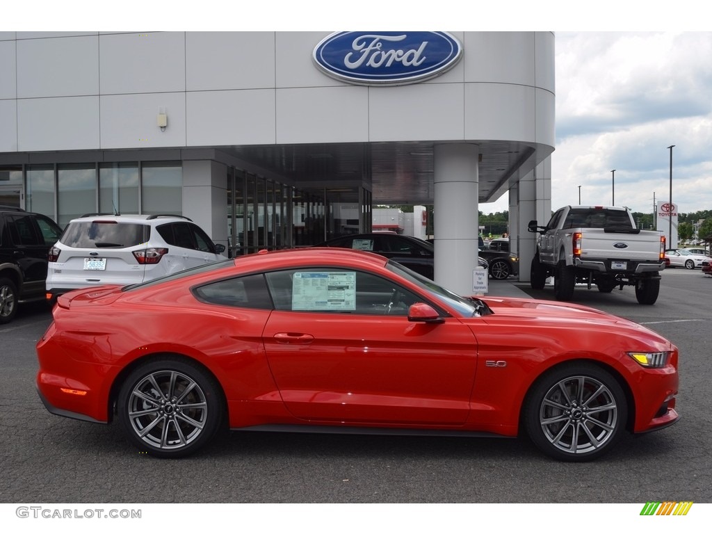 2017 Mustang GT Premium Coupe - Race Red / Ebony photo #2